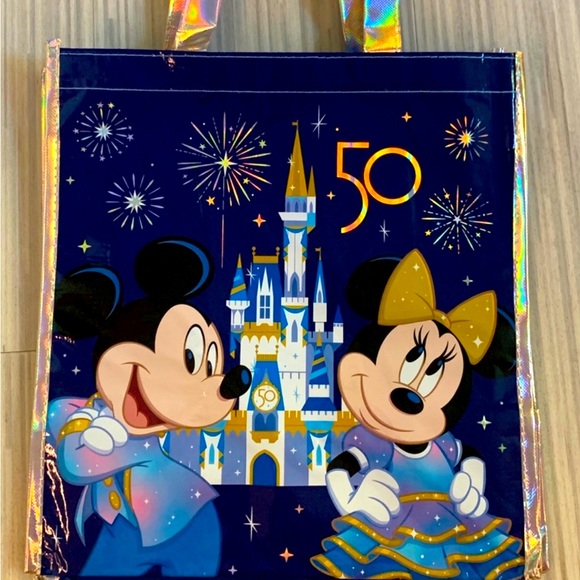 NWT Disney 50th Anniversary Reusable Tote size medium - Picture 1 of 2